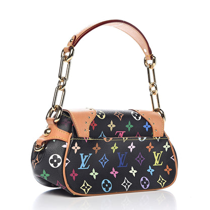 Louis Vuitton Monogram Multicolor Marilyn Black 3 of 9