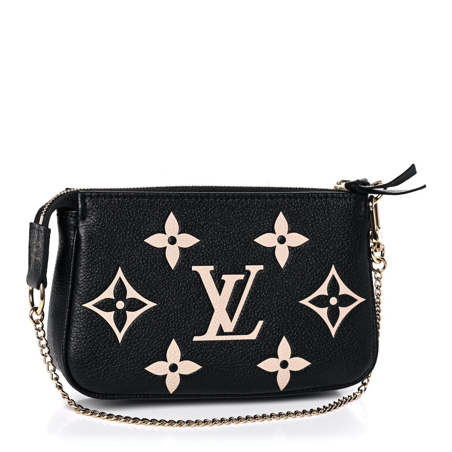 Louis Vuitton Empreinte Monogram Giant Mini Pochette Accessories Black 2 of 9