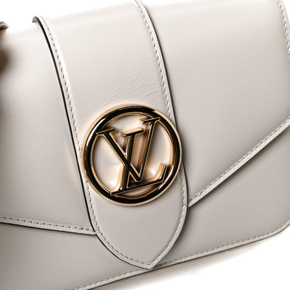 Louis Vuitton Smooth Calfskin LV Pont 9 Cream 12 of 14