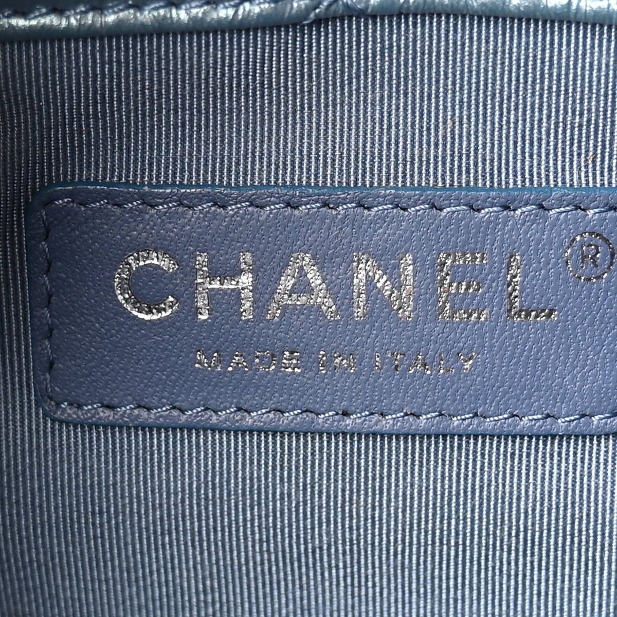 Chanel Iridescent Lambskin Calfskin Quilted Gabrielle Backpack Light Purple 6 of 11