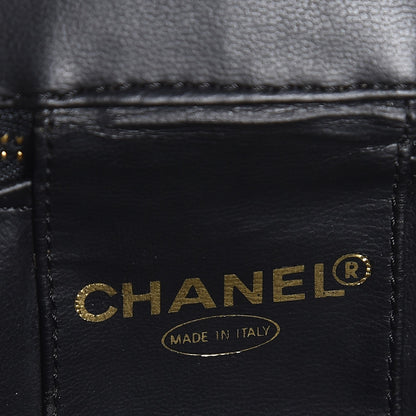 Chanel Patent Vanity Cosmetic Case Black 6 of 16