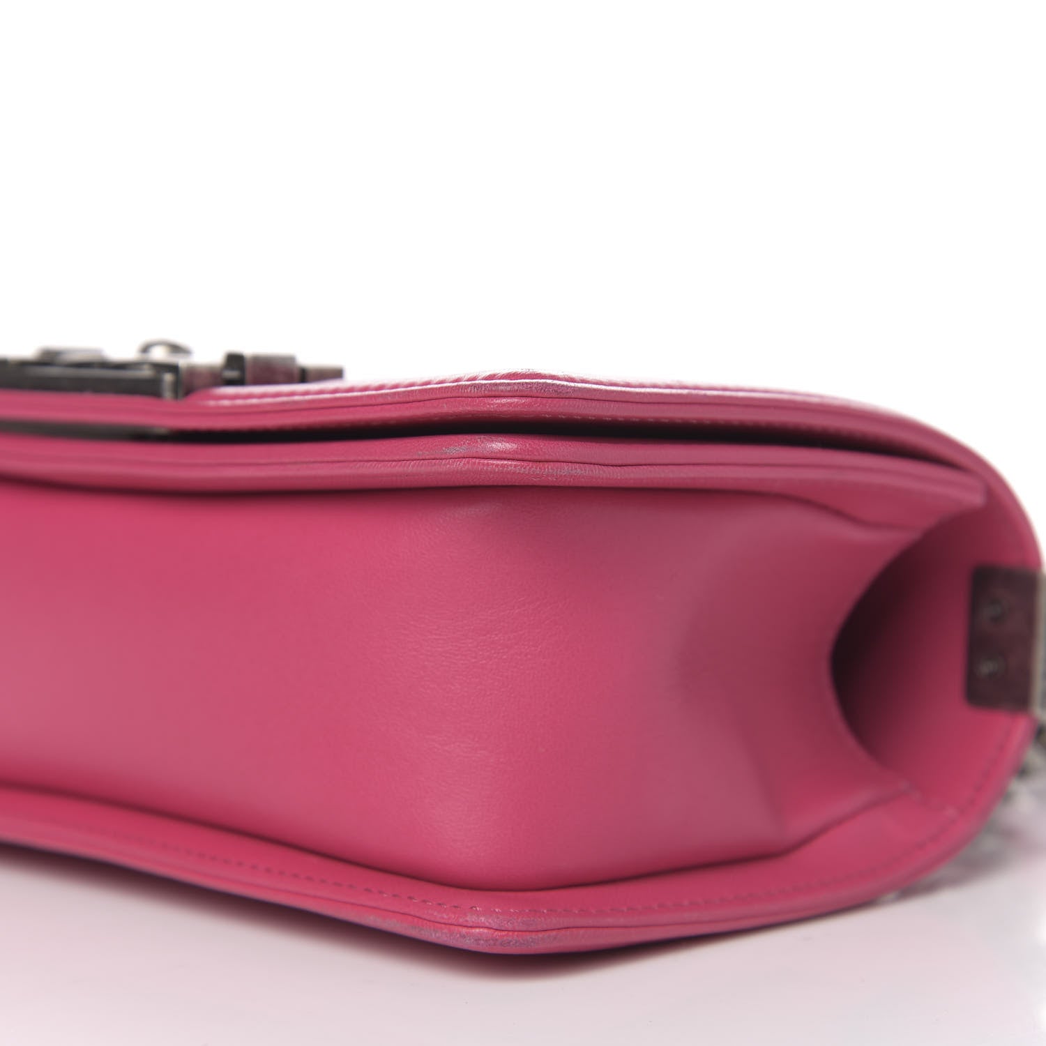 Chanel Galuchat Stingray Small Boy Flap Pink 9 of 10