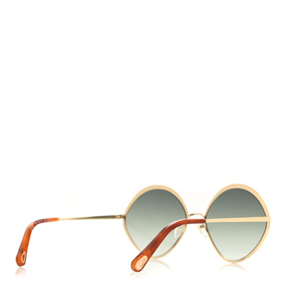 Chloe Oval Sunglasses CE168S Gold 4 of 6