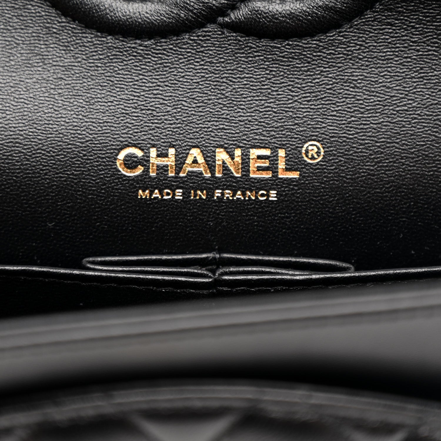 Chanel Lambskin Quilted Medium Hollywood Charms Double Flap Black 6 of 14