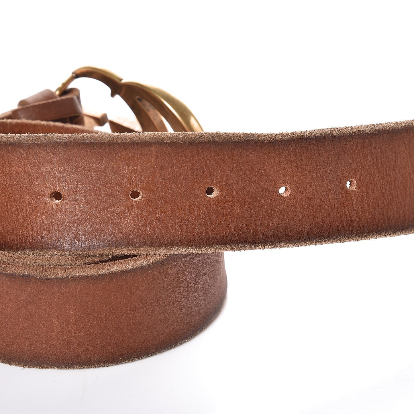 Faded Calfskin Double G 40mm Belt 85 34 Cuir