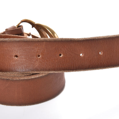 Gucci Faded Calfskin Double G 40mm Belt 85 34 Cuir 4 of 6