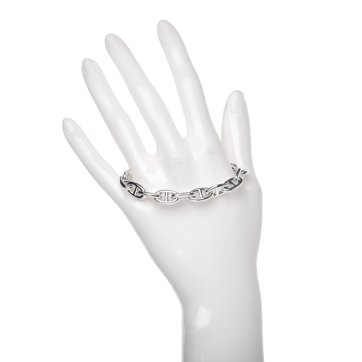 Hermes Sterling Silver PM Chaine D'Ancre Bracelet 2 of 5