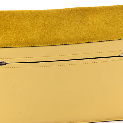 Celine Suede Calfskin Pony Hair Medium Tri-Color Diamond Shoulder Bag Multi 9 of 15