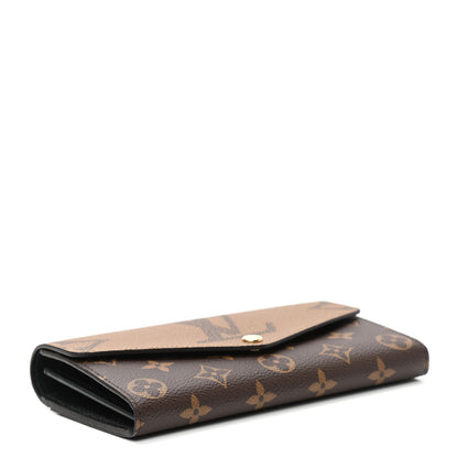 Louis Vuitton Reverse Monogram Giant Sarah Wallet 4 of 6
