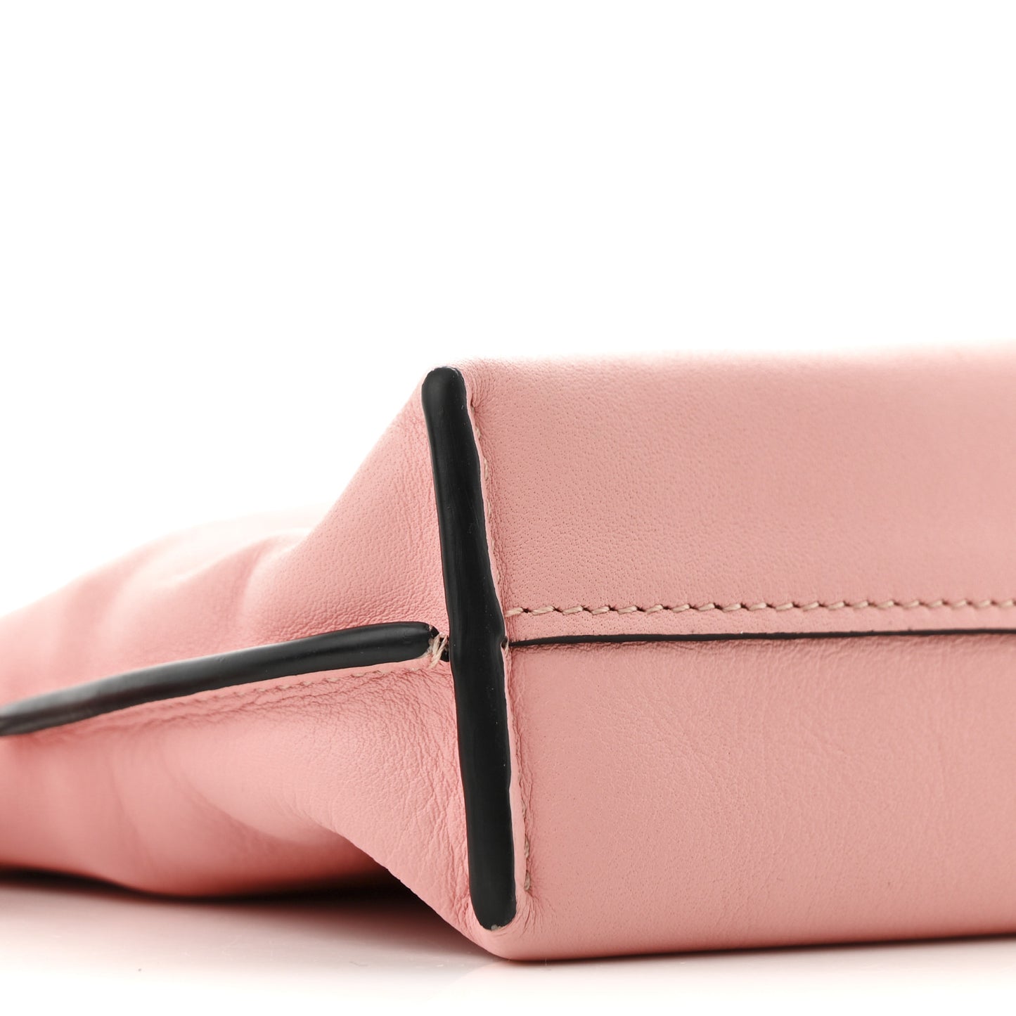 Calfskin Nano Flamenco Knot Clutch Warm Blossom