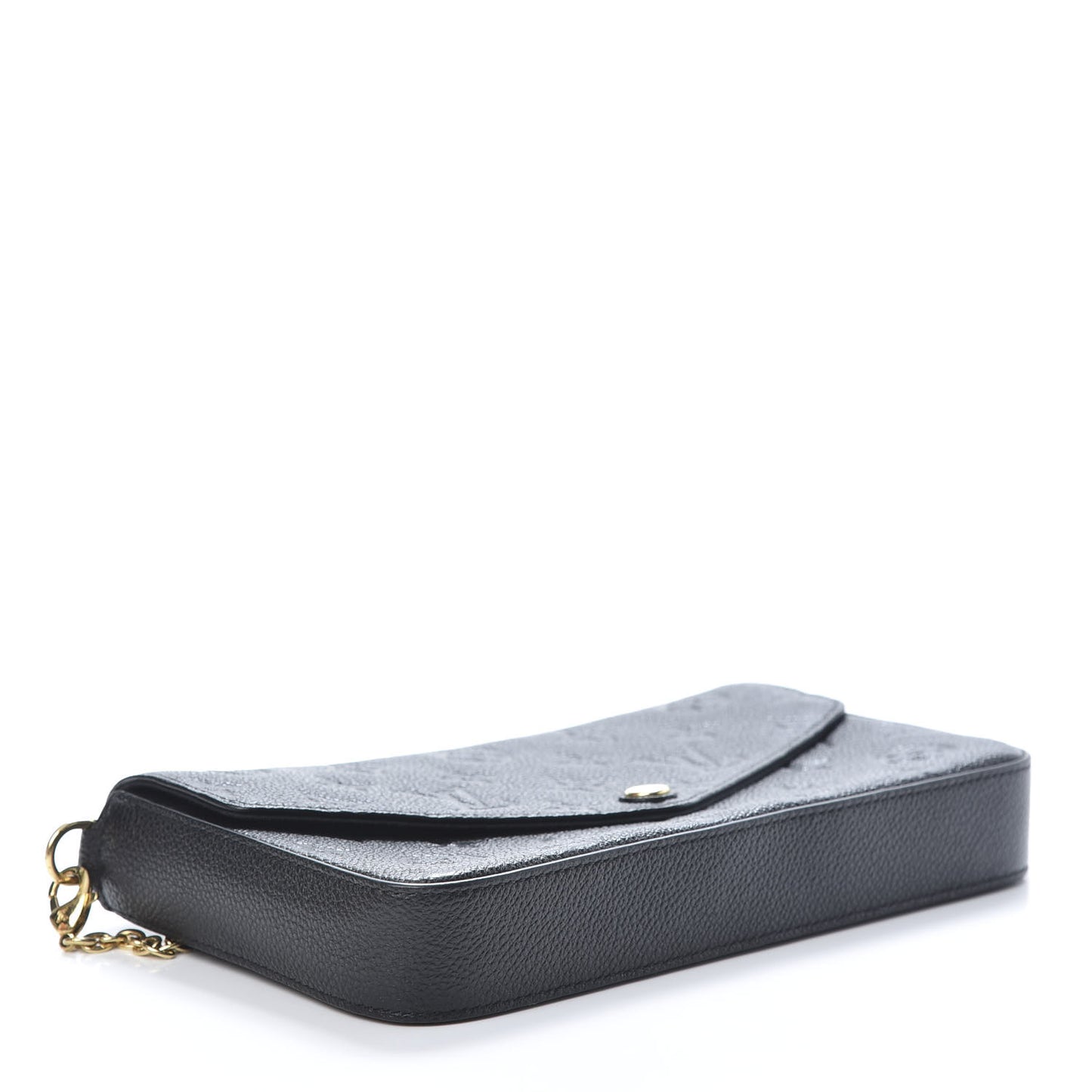 Empreinte Pochette Felicie Chain Wallet Black