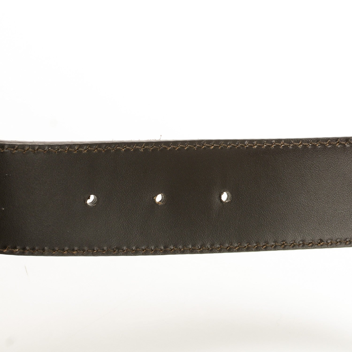 Gucci Guccissima Interlocking G Belt 85 34 Silver 5 of 5