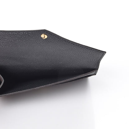 Louis Vuitton Monogram Pallas Compact Wallet Black 5 of 9