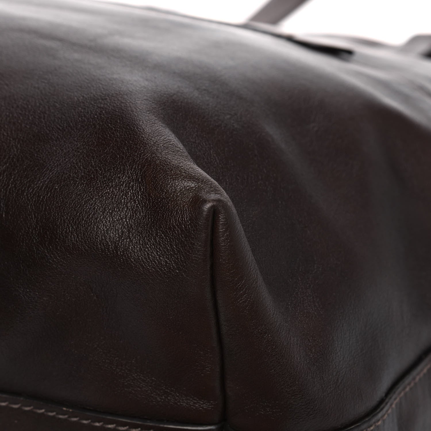Miu Miu Vitello Soft Calfskin Shopping Tote Nocciolo 9 of 13