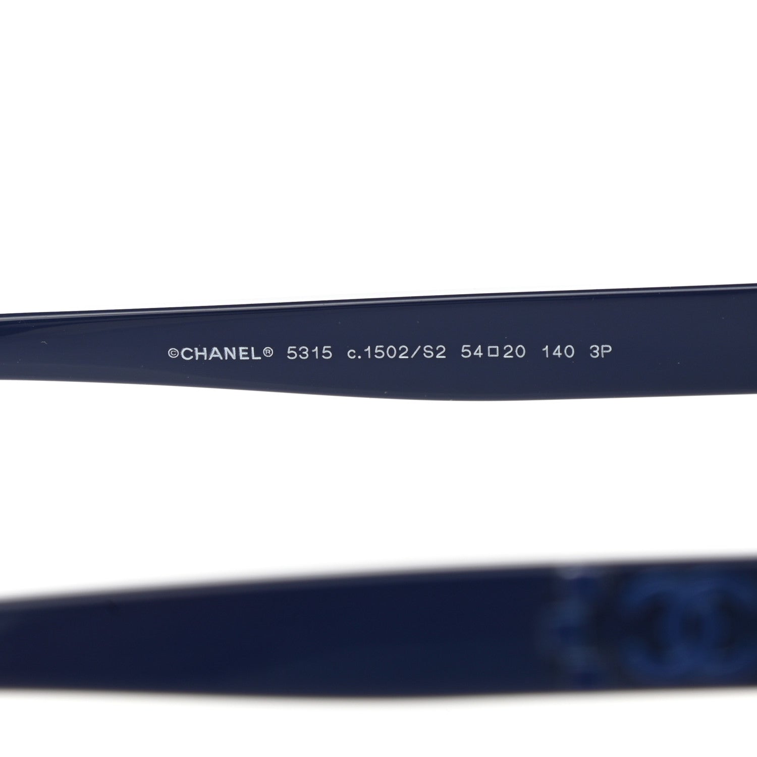 Chanel Pantos Signature CC Sunglasses 5315 Royal Blue 6 of 9