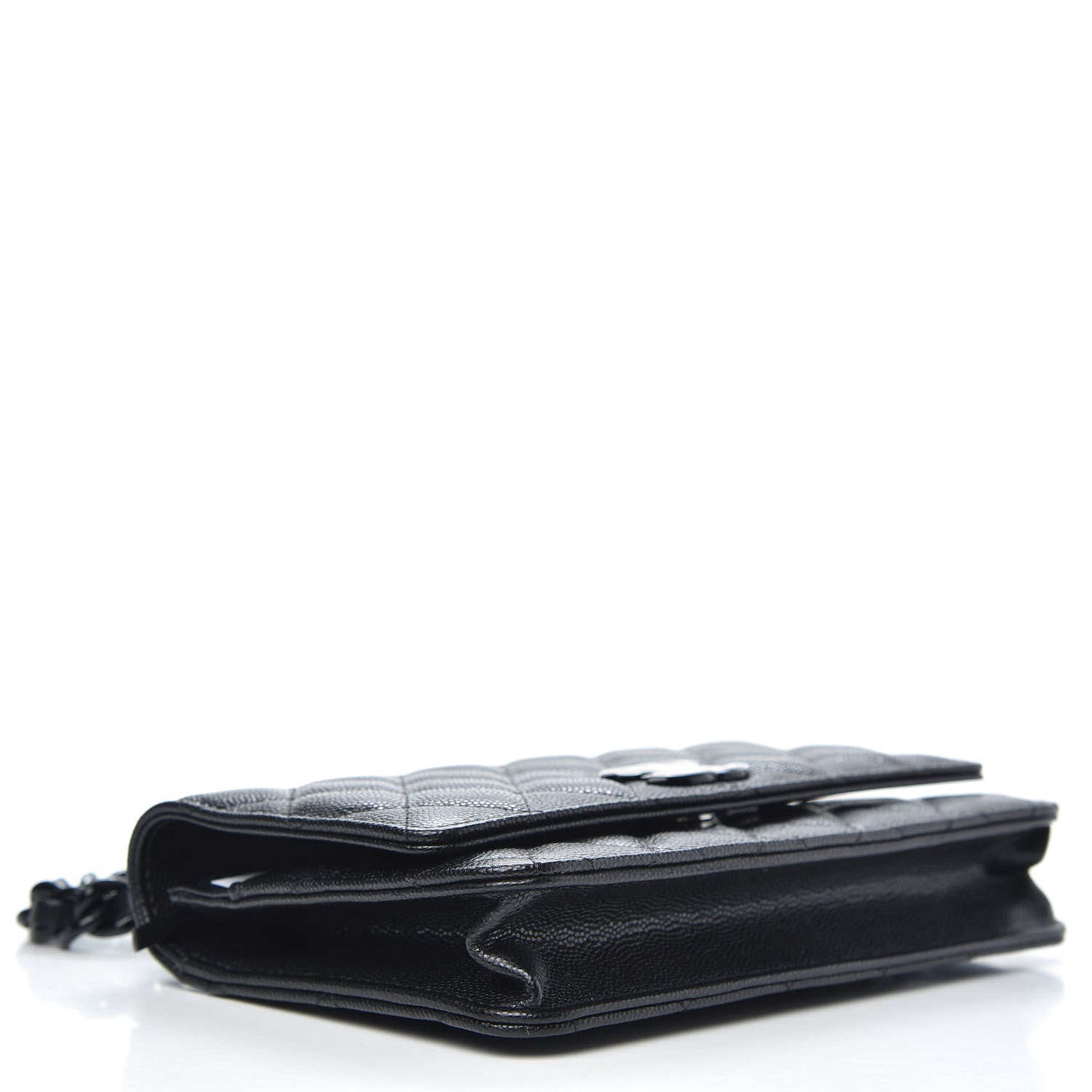 Chanel Caviar Quilted My Everything Wallet On Chain WOC Black 4 of 13