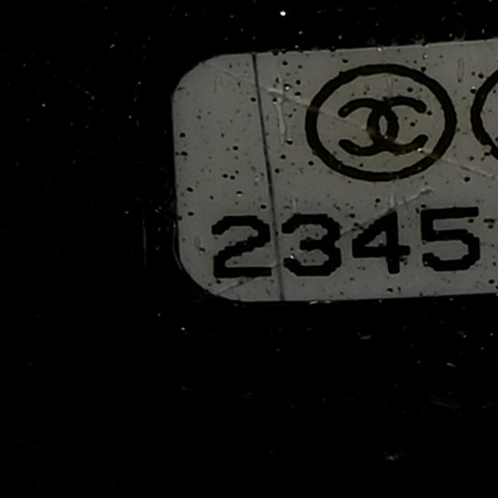 Chanel Calfskin Stitched Large Straight Lines Shopping Tote Black 8 of 11