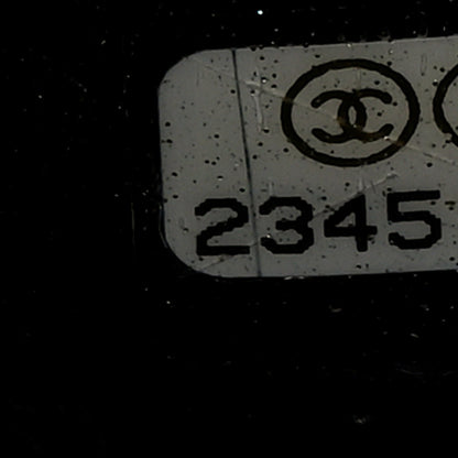 Chanel Calfskin Stitched Large Straight Lines Shopping Tote Black 8 of 11