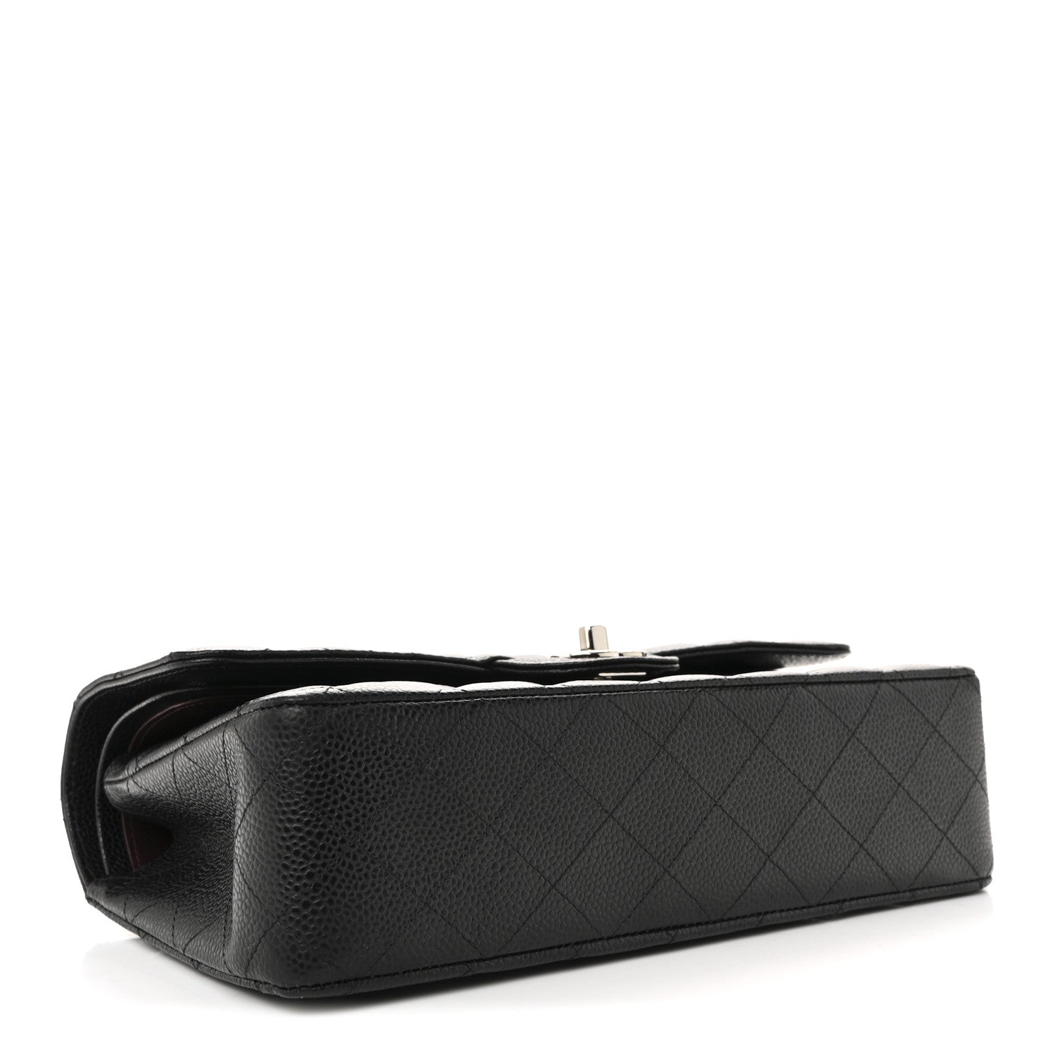 Chanel Caviar Quilted Medium Double Flap Black 4 of 11