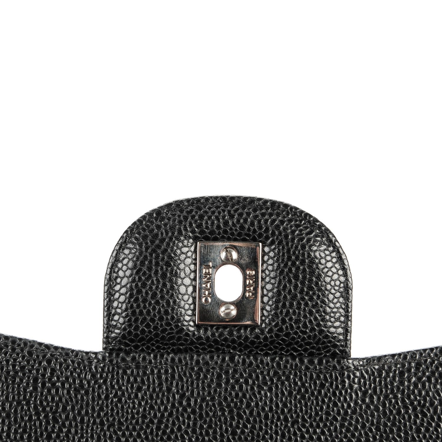 Chanel Caviar Quilted Jumbo Single Flap Black 6 of 9