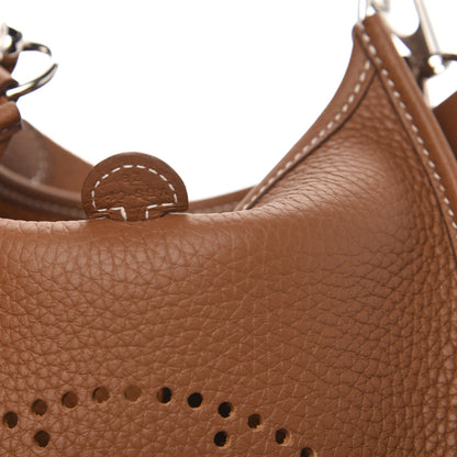 Hermes Taurillon Clemence Evelyne TPM Gold 7 of 10