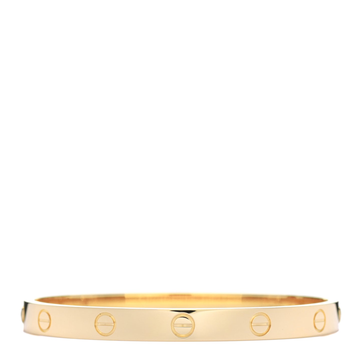 18K Yellow Gold LOVE Bracelet 17