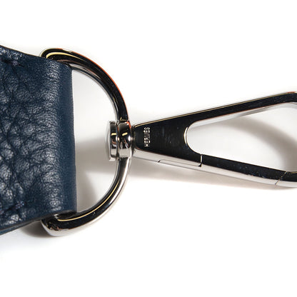 Hermes Toile Taurillon Clemence Evelyne III GM Bleu de Prusse 14 of 15