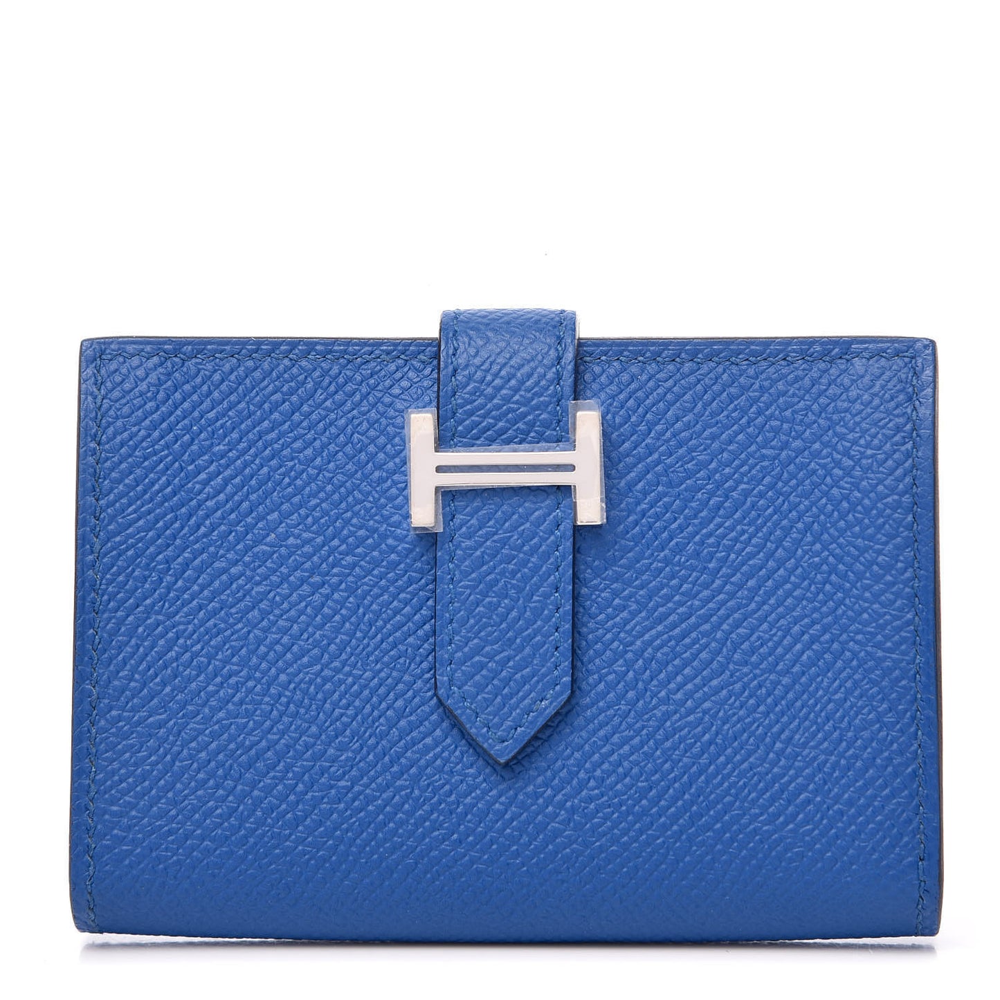 Epsom Bearn Card Holder Wallet Bleu Zellige