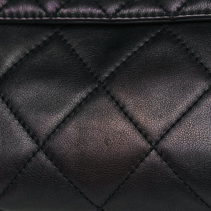 Chanel Calfskin Quilted In The Business Flap Bag Black 17 of 18