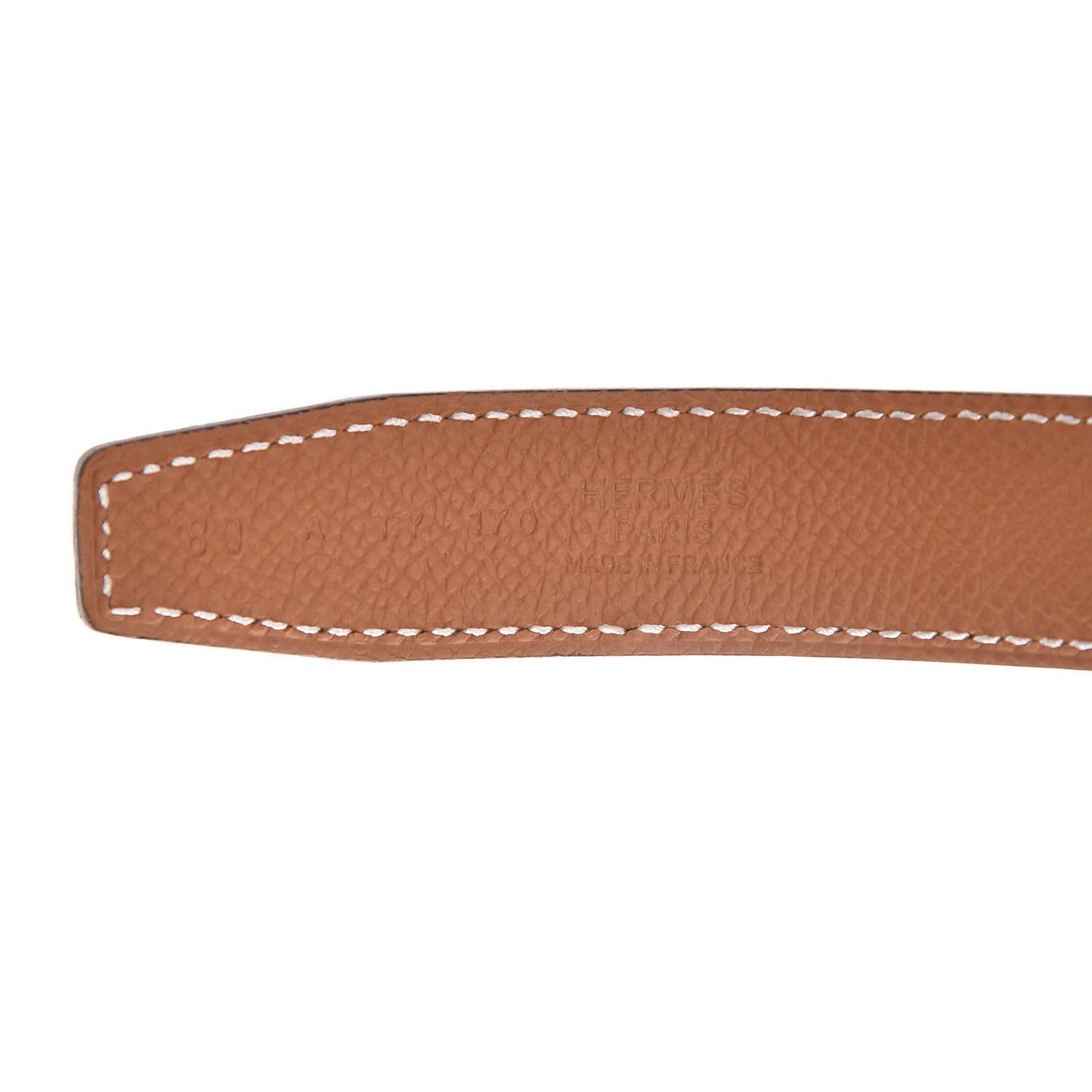 Epsom Swift Lizard 24mm Mini Constance H Belt 80 Black Gold Ombre