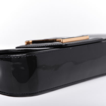 Louis Vuitton Patent Sobe Clutch Blue Infini 6 of 15