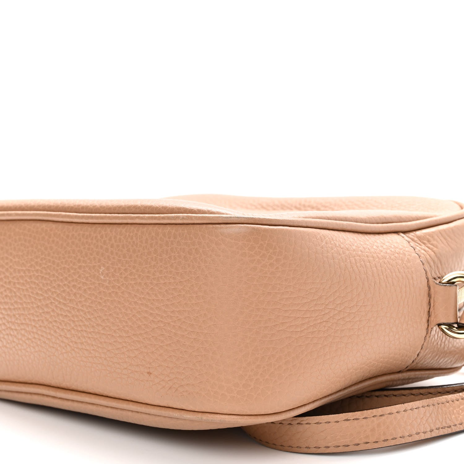 Gucci Pebbled Calfskin Small Soho Disco Bag Camelia 10 of 12