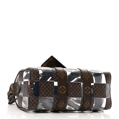 Louis Vuitton PVC Monogram Chess Keepall Bandouliere 25 4 of 10