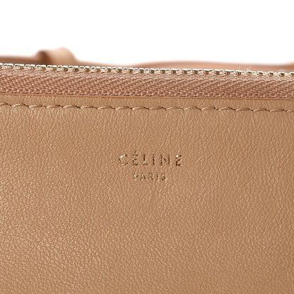 Celine Lambskin Small Trio Crossbody Bag Beige 8 of 8