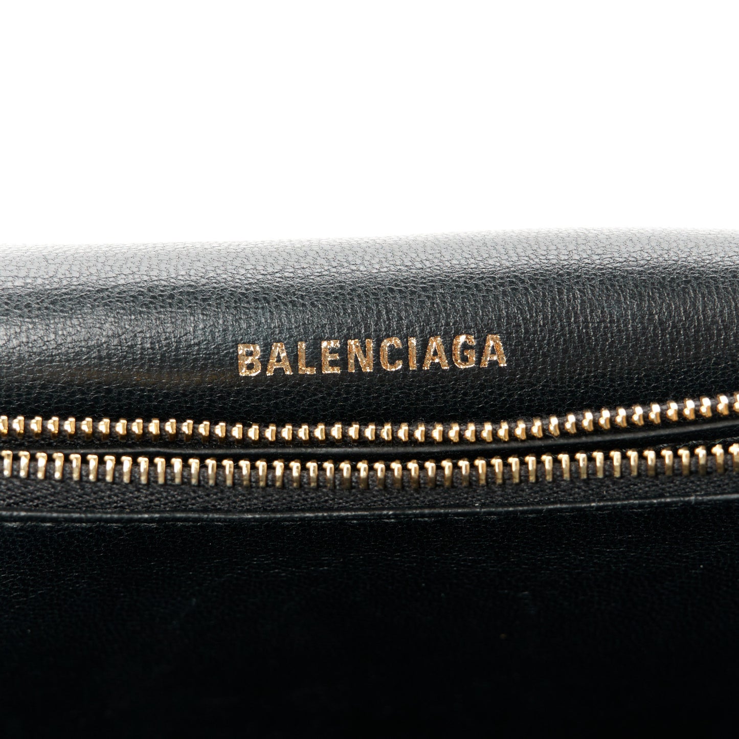 Crushed Calfskin Quilted Aged Gold Hardware Small Crush Chain Bag Black