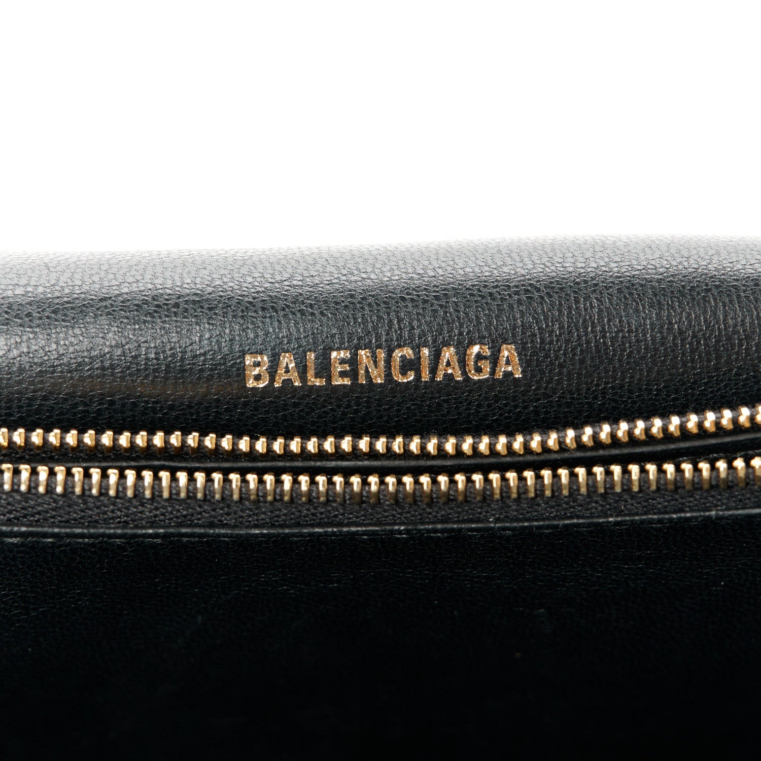 Balenciaga Crushed Calfskin Quilted Aged Gold Hardware Small Crush Chain Bag Black 6 of 10