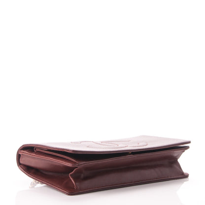 Chanel Caviar Timeless CC Wallet On Chain WOC Dark Brown 4 of 7