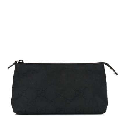 Gucci Nylon Monogram Cosmetic Pouch Black 1 of 18