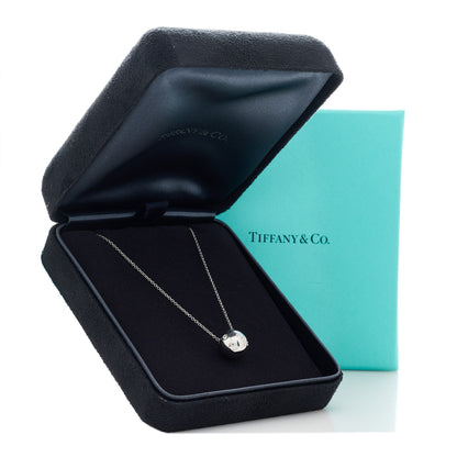 Tiffany Platinum Diamond Etoile Ball Pendant Necklace 6 of 6