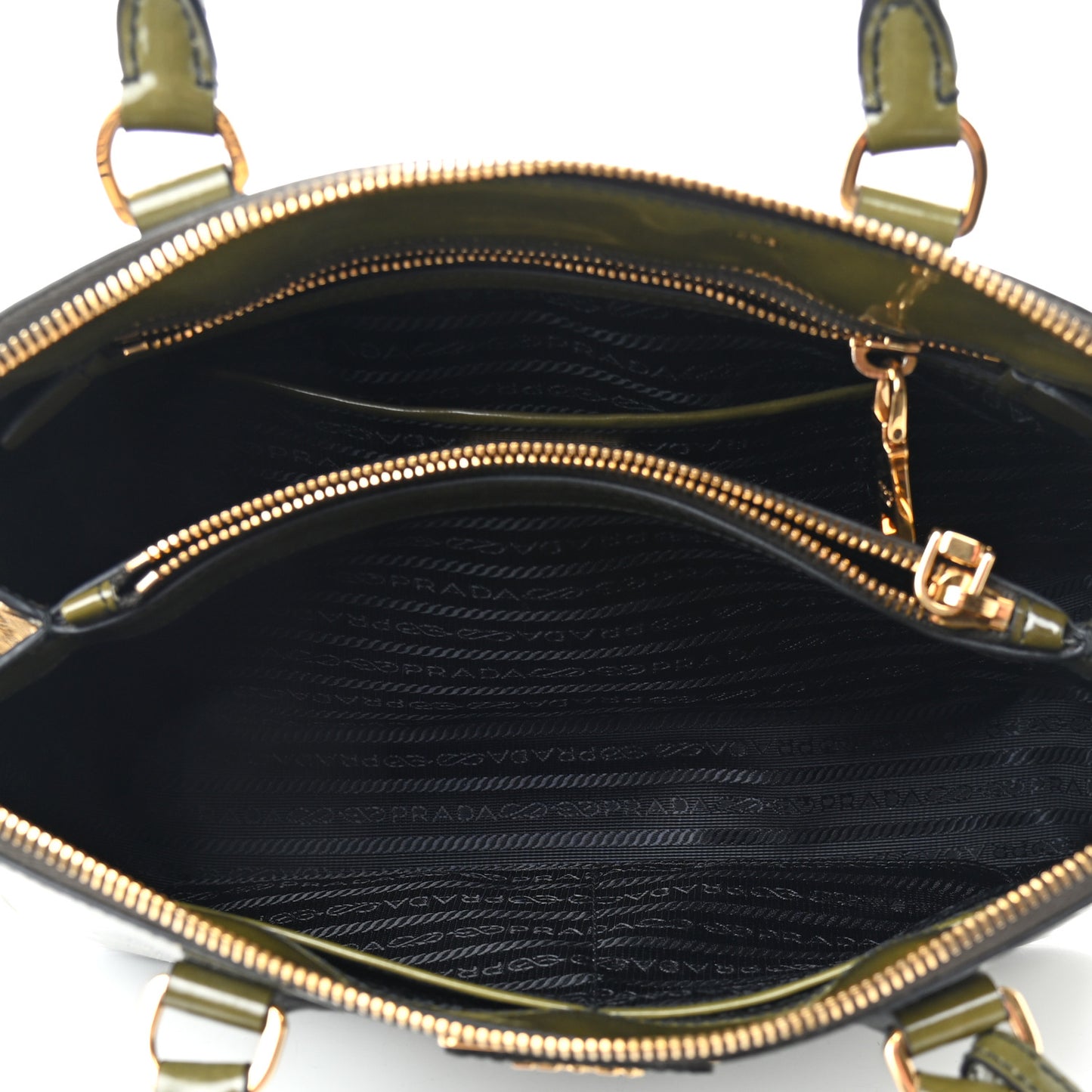 Spazzolato Medium Promenade Tote Militare Fume