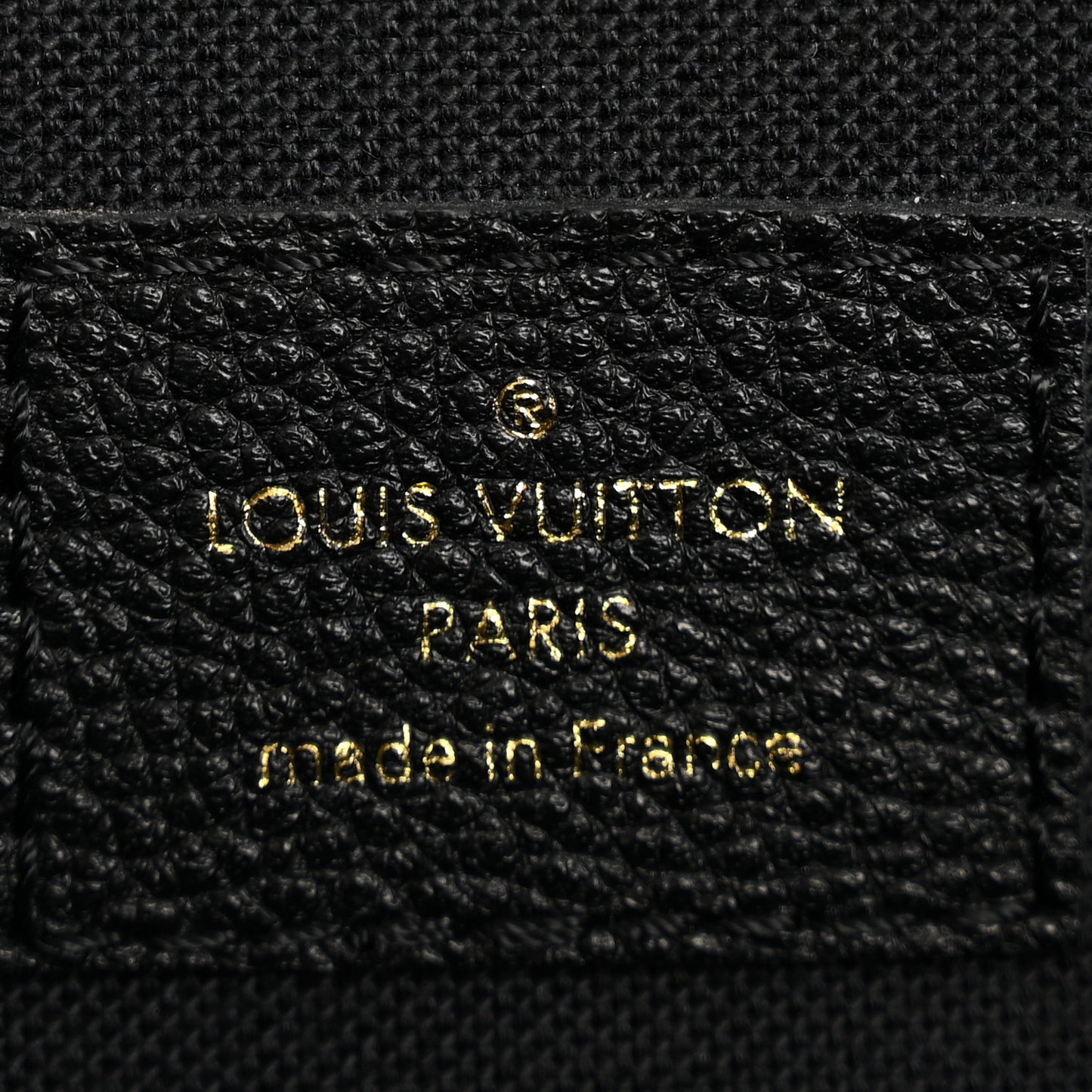 Empreinte Monogram Giant Daily Pouch Black Beige