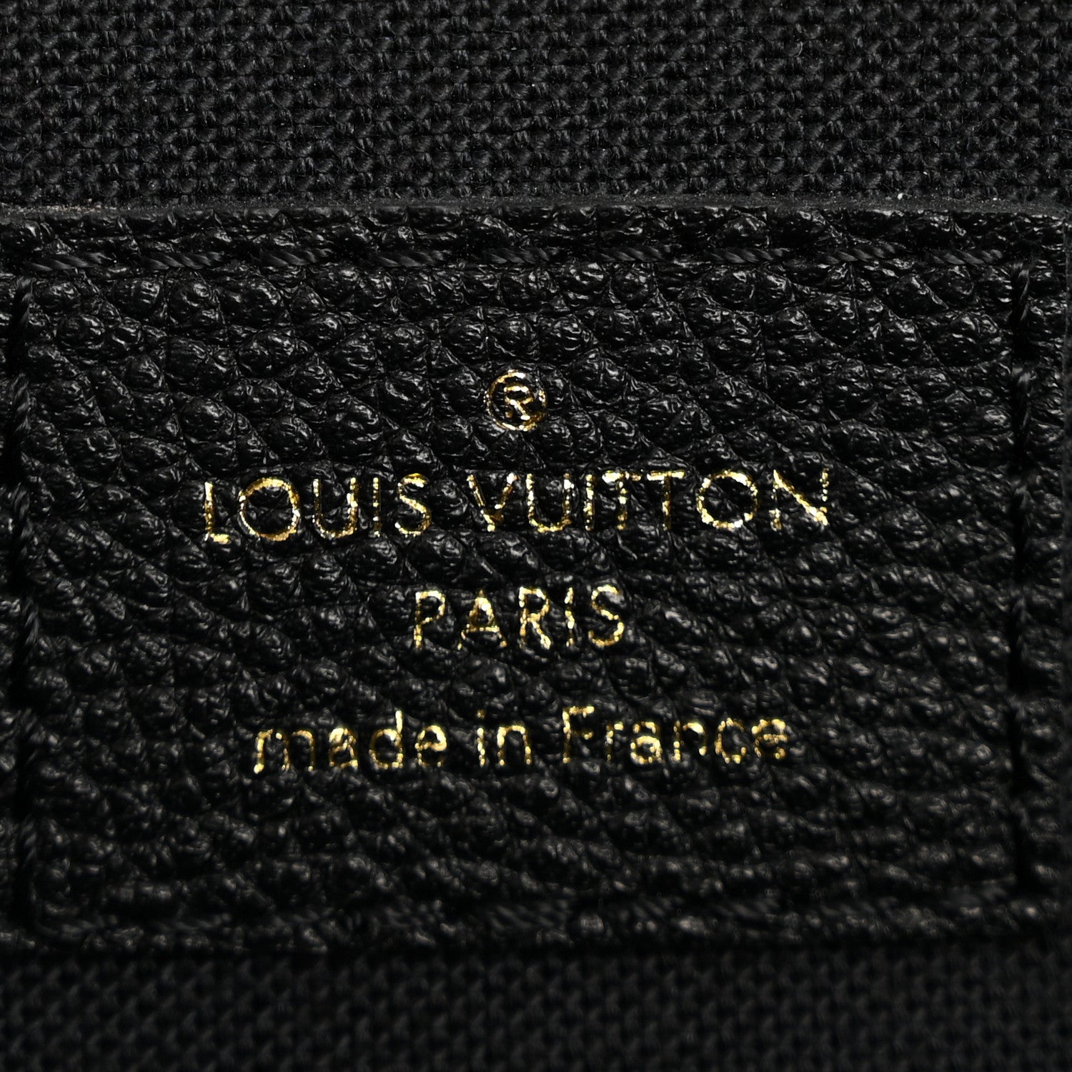 Louis Vuitton Empreinte Monogram Giant Daily Pouch Black Beige 6 of 9
