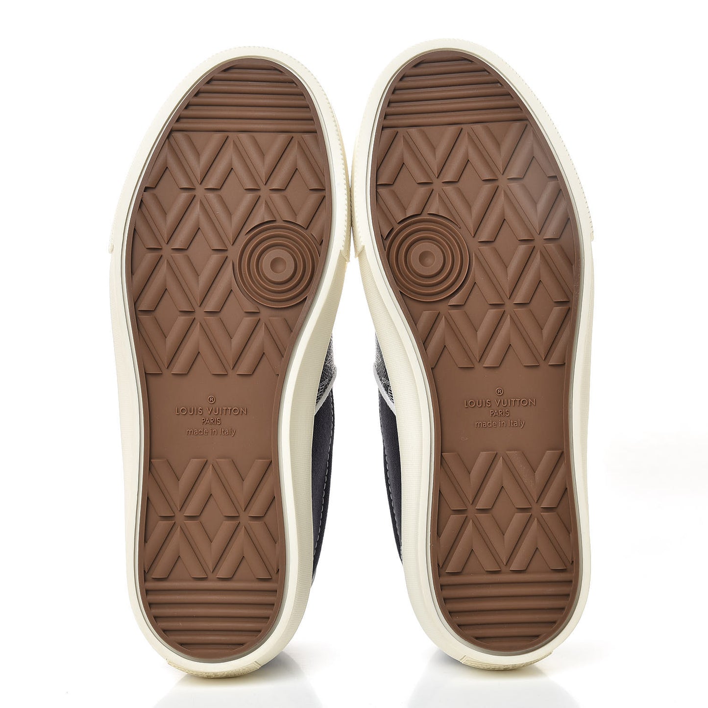 Savane Monogram Trocadero Slip On Sneakers 6 Encre