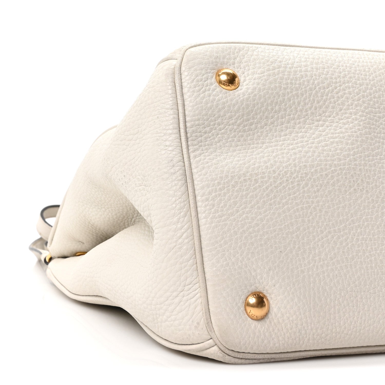Prada Vitello Daino Tote Talco 8 of 9