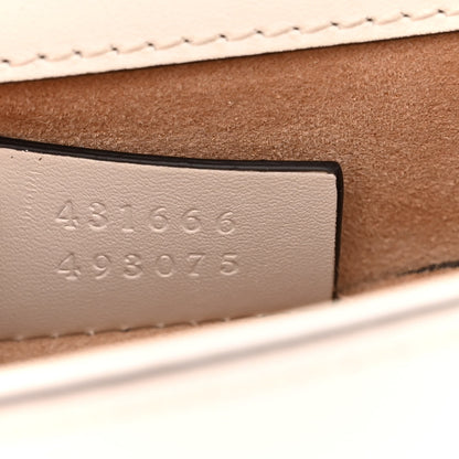 Gucci Calfskin Mini Sylvie Chain Shoulder Bag White 7 of 13