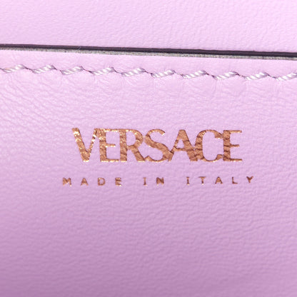 Versace Grained Calfskin Small La Medusa Top Handle Bag Pink 6 of 13