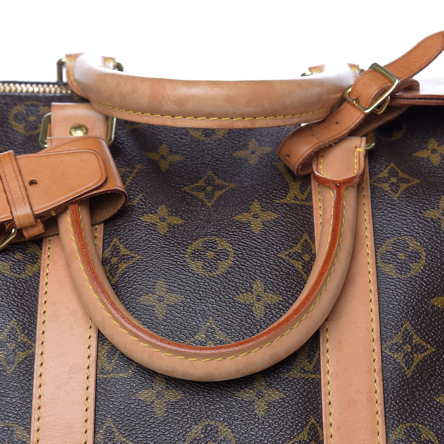 Louis Vuitton Monogram Keepall Bandouliere 45 10 of 17