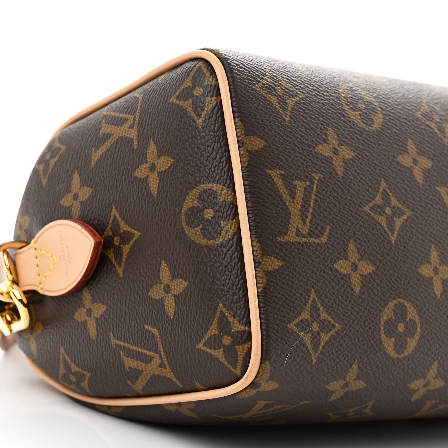 Louis Vuitton Monogram Speedy Bandouliere 20 Beige 8 of 11