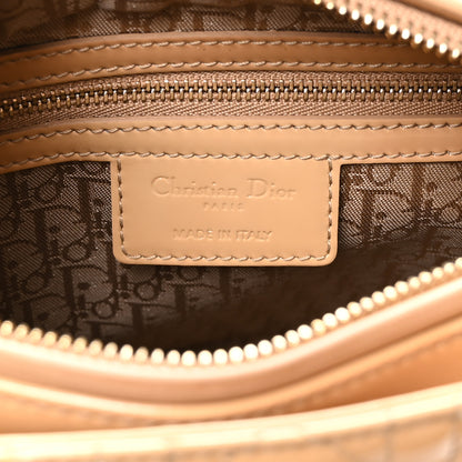 Christian Dior Patent Cannage Medium Lady Dior Beige 6 of 10