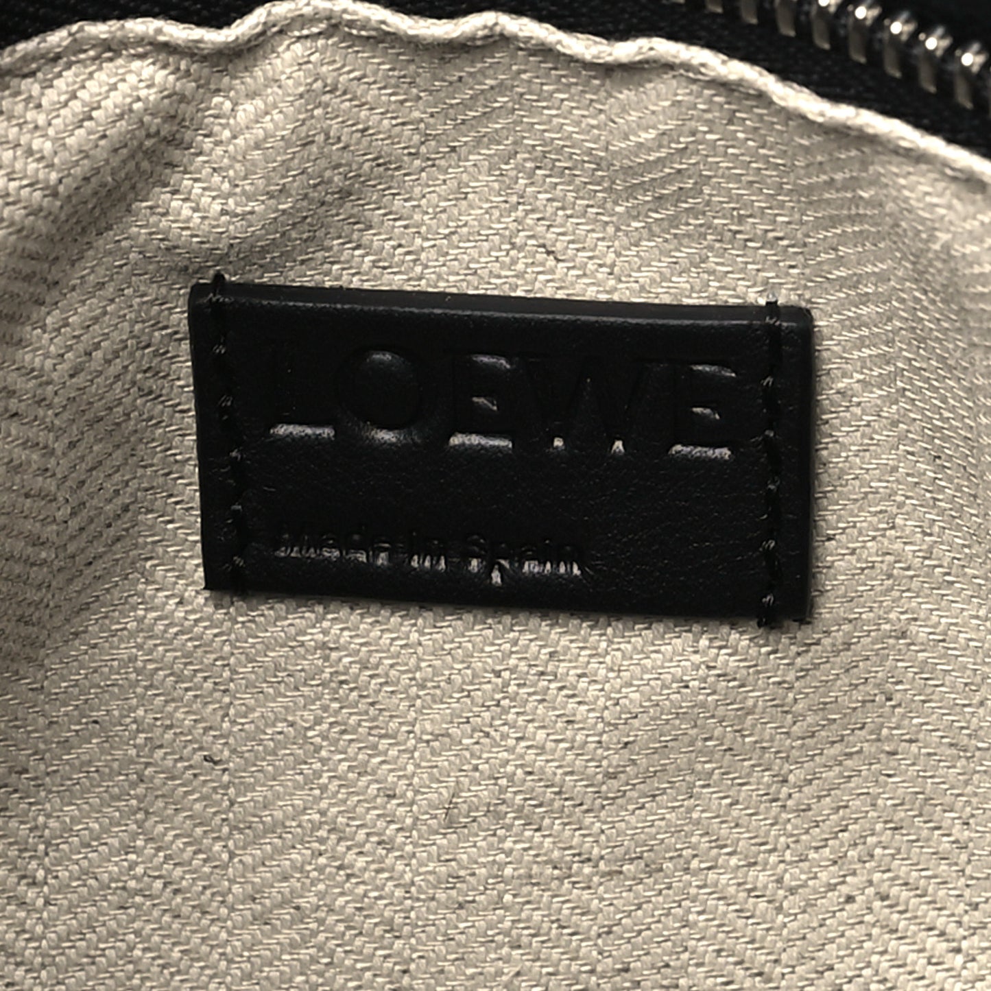Calfskin Medium Puzzle Bag Black